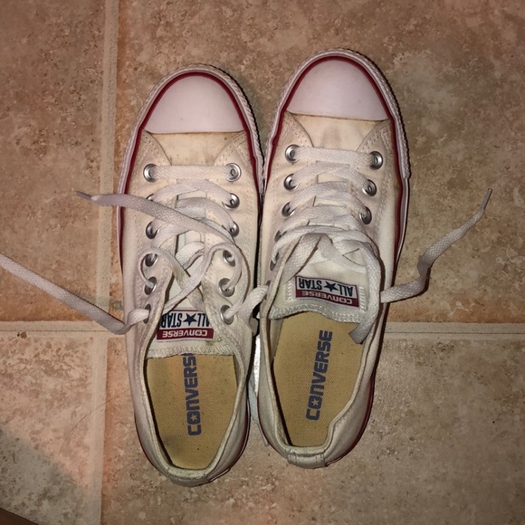 White All Star Converse Unisex - Picture 5 of 7